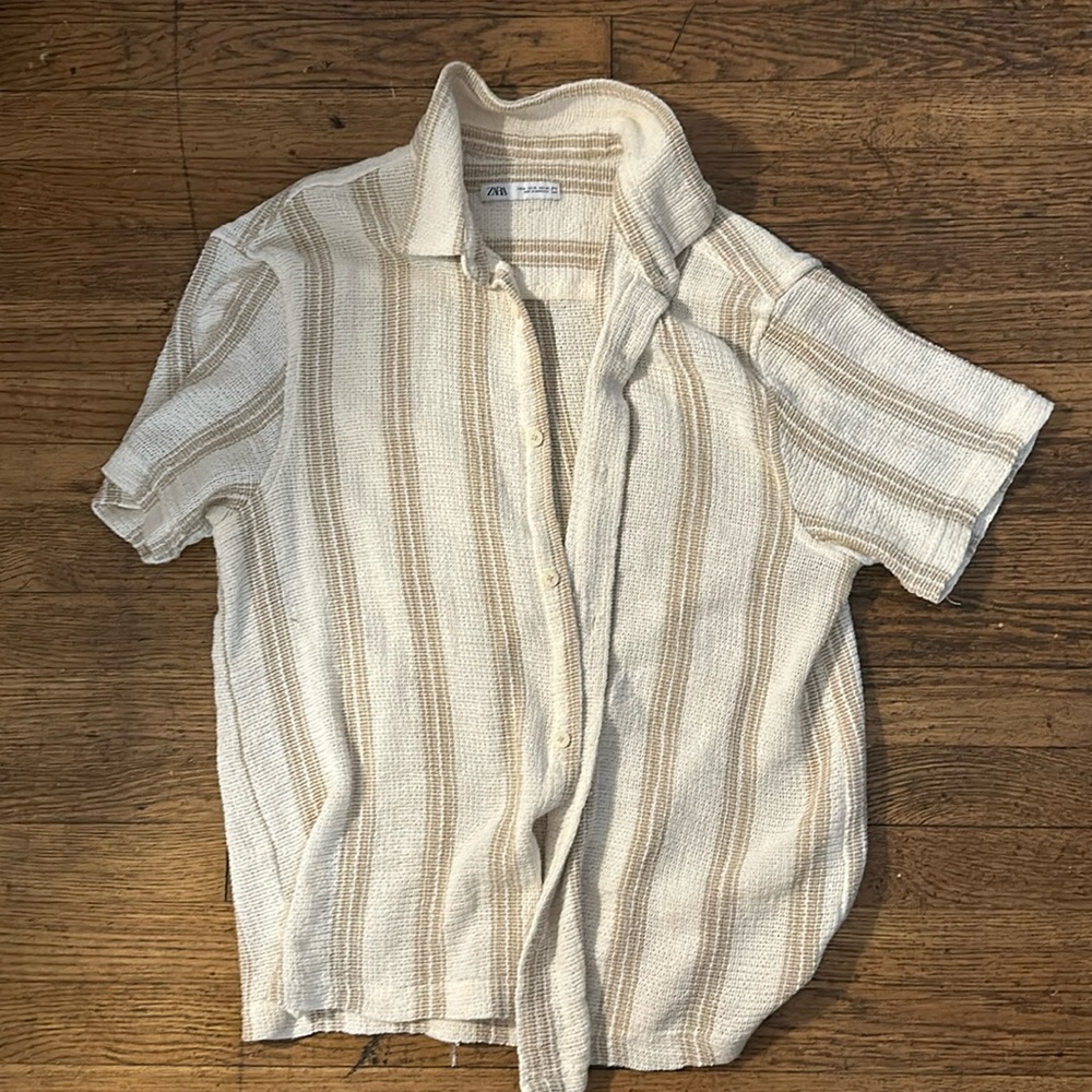 Zara woven coverup